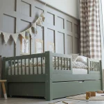 Basic Plus Duo παιδικό κρεβάτι με στρογγυλό κάγκελο και συρτάρι ή δεύτερο κρεβάτι - Image 14
