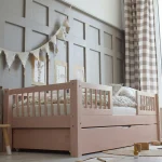 Basic Plus Duo παιδικό κρεβάτι με στρογγυλό κάγκελο και συρτάρι ή δεύτερο κρεβάτι - Image 16
