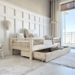 Basic PLUS DUO with rung rail κρεβάτι μασίφ με συρτάρι / δεύτερο κρεβάτι - Image 2