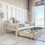 Basic PLUS DUO with rung rail κρεβάτι μασίφ με συρτάρι / δεύτερο κρεβάτι - Image 4