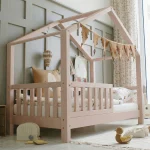 Housebed παιδικό κρεβάτι με πλακέ κάγκελο - Image 9