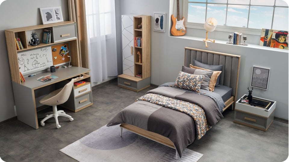 evon-kitaplik-genel_min Κρεβάτι Evon - Image 3