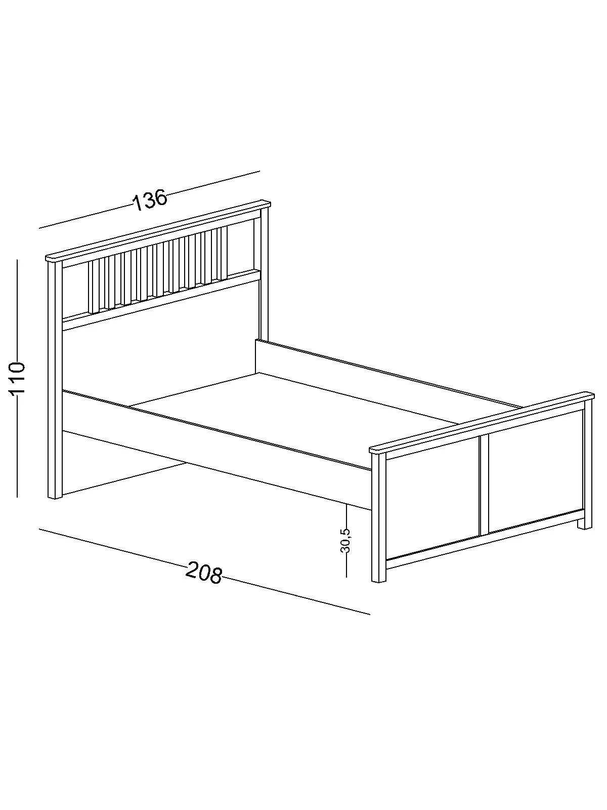 membran-120x200-karyola-class-golf Κρεβάτι Golf με αποθηκευτικό χώρο - Image 3