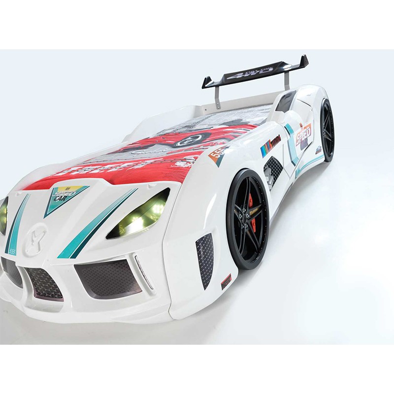 mvn_4_car_bed-10 Κρεβάτι Racer Αυτοκίνητο με Ήχο & Φωτισμό 190x90εκ. - Image 2