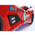 Κρεβάτι Racer Αυτοκίνητο με Ήχο & Φωτισμό 190x90εκ. - Image 7
