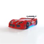 Κρεβάτι Racer Αυτοκίνητο με Ήχο & Φωτισμό 190x90εκ. - Image 4