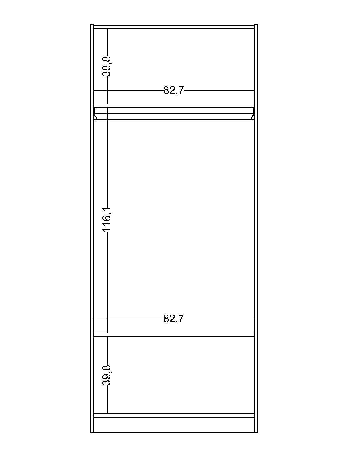 nora-askilikli-dolap-2 Δίφυλλη ντουλάπα Nora - Image 3