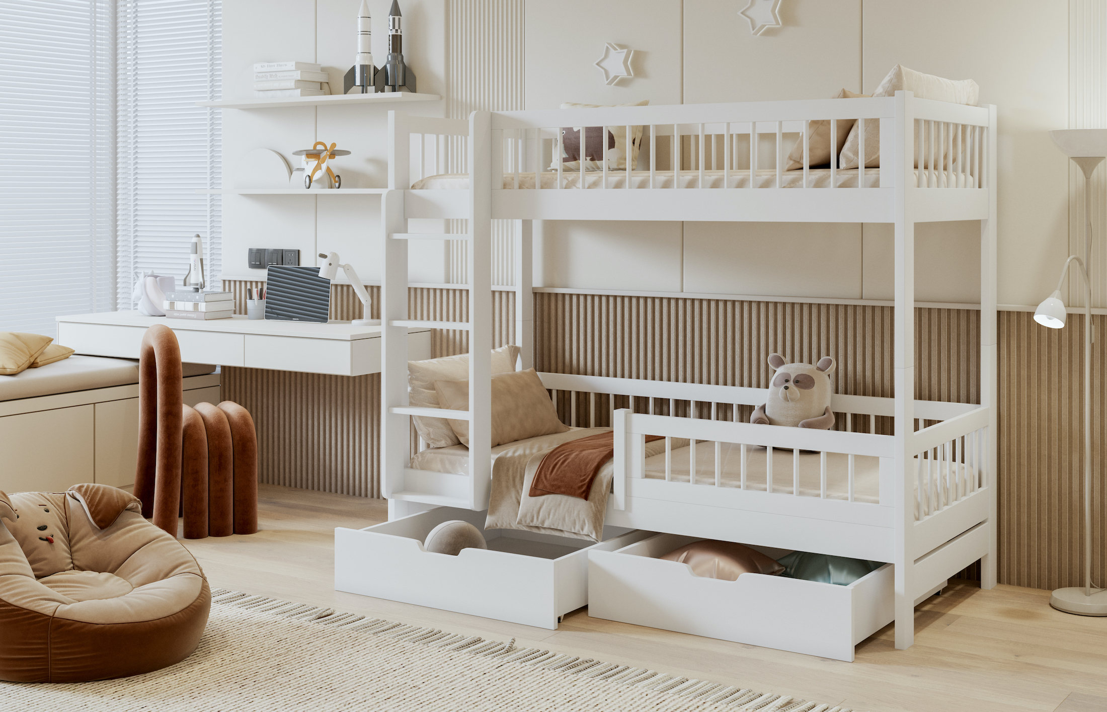 coen-bialy COEN Κουκέτα ΜΑΣΙΦ 2 ατόμων - Image 2