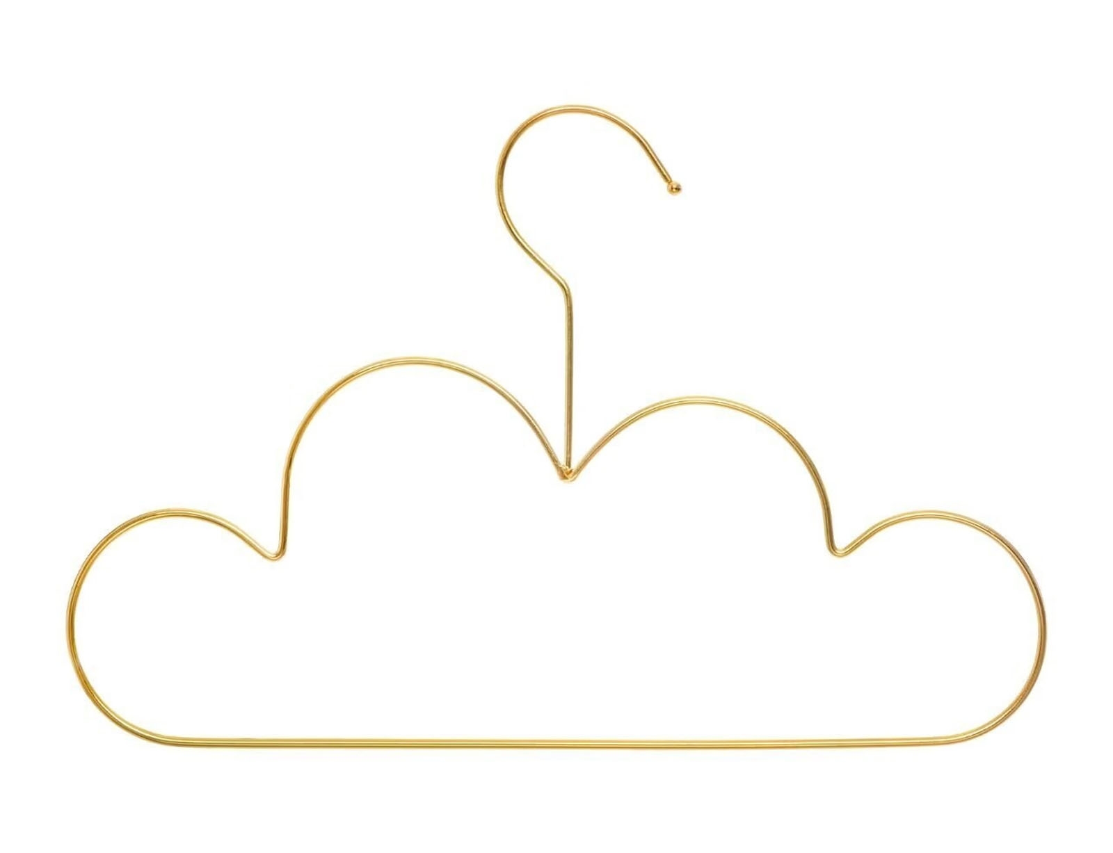 image_returner Μεταλλική κρεμάστρα Atmosphera - 3 τεμάχια - χρυσό - Image 1