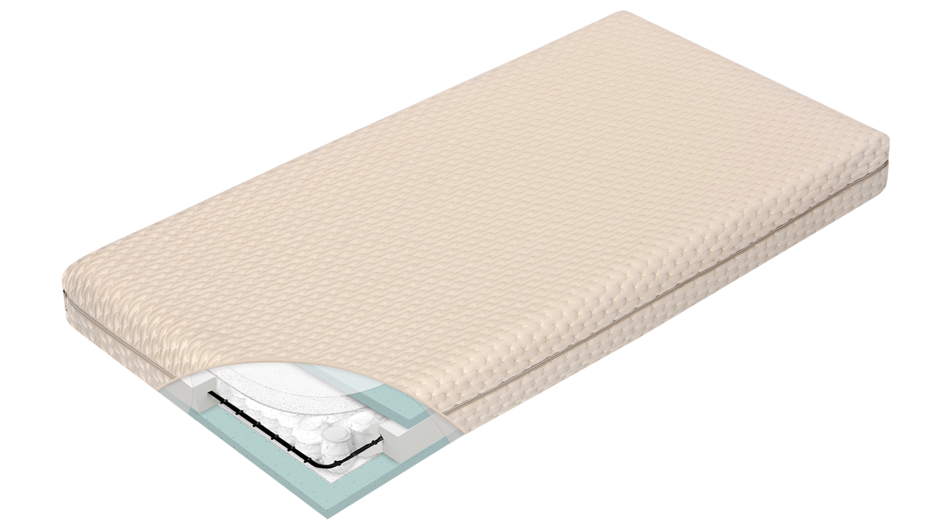 CRIB_DANAE_ORGANIC_KIDS_CUT Στρώμα Δανάη Greco Strom - Image 4