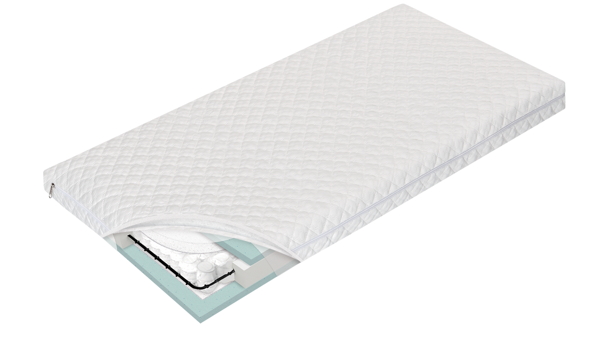 CRIB_DANAE_TENCELKAPITONE_KIDS_CUT Στρώμα Δανάη Greco Strom - Image 2