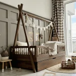 Tipi DUO PLUS παιδικό κρεβάτι με στρογγυλό κάγκελο και συρτάρι ή δεύτερο κρεβάτι - Image 17
