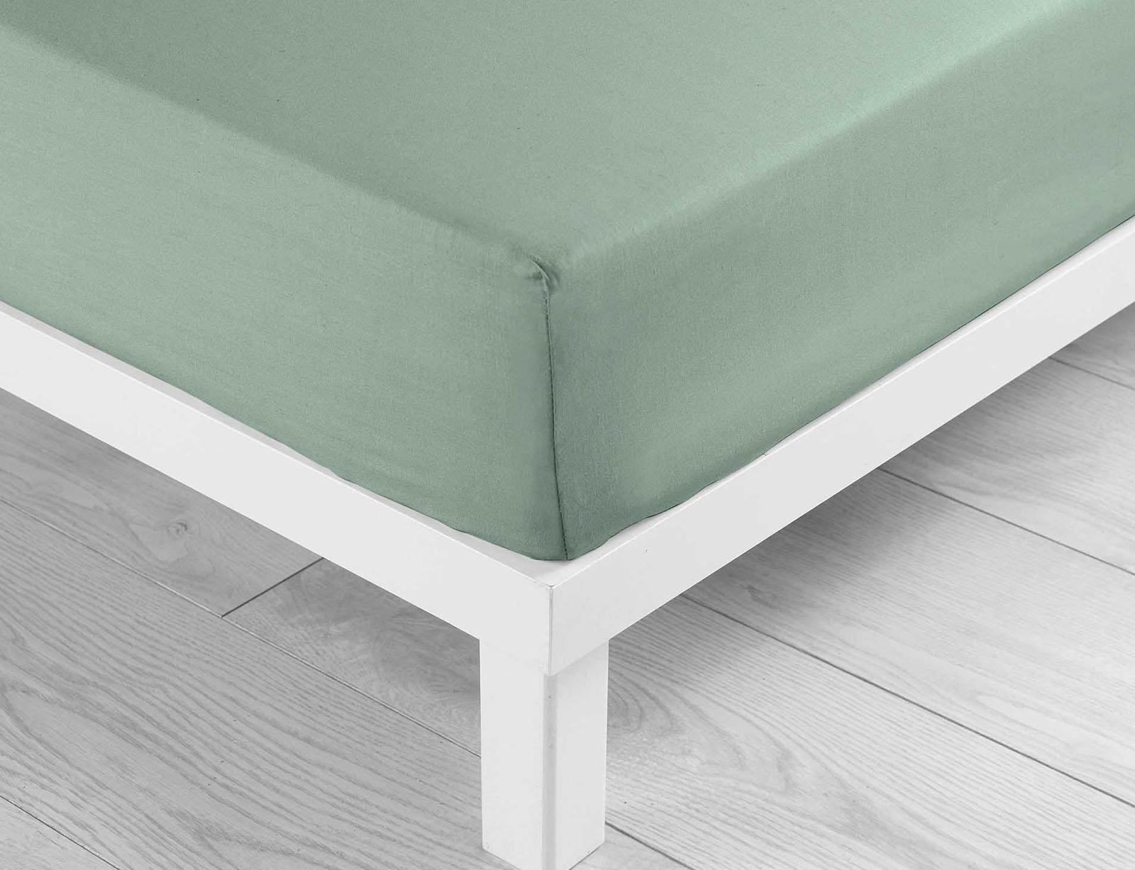 image_returner (2) Σεντόνι με λάστιχο Lina από βαμβάκι-Sage - Image 1