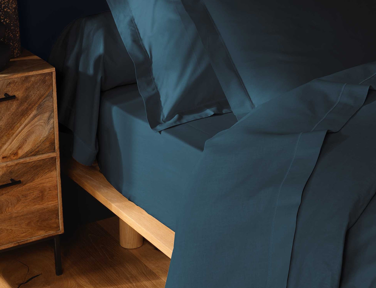 image_returner_extra (1) Σεντόνι με λάστιχο Lina από βαμβάκι-Blue - Image 2