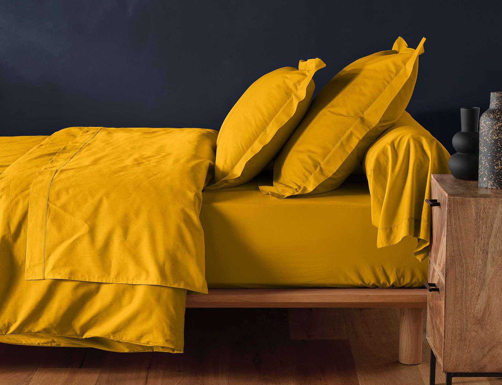 image_returner_extra (2) Σεντόνι με λάστιχο Lina από βαμβάκι- Curry - Image 4