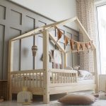 HouseBed παιδικό κρεβάτι με στρογγυλό κάγκελο - Image 2