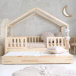 Housebed DUO PLUS FENCE RAIL κρεβάτι μασίφ με συρτάρι / δεύτερο κρεβάτι - Image 2