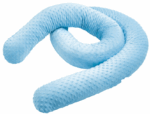 Κυλινδρικό προστατευτικό κούνιας Minky Blue - Image 2