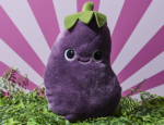 ΠΑΙΔΙΚΌ ΔΩΜΆΤΙΟ & ΔΙΑΚΌΣΜΗΣΗ AUBERGINE PLUSH KAWAII A1/M8 PE0074 - Image 2