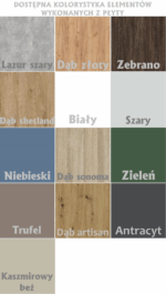 MEGAN Παιδικό κρεβάτι με γραφείο - Image 3