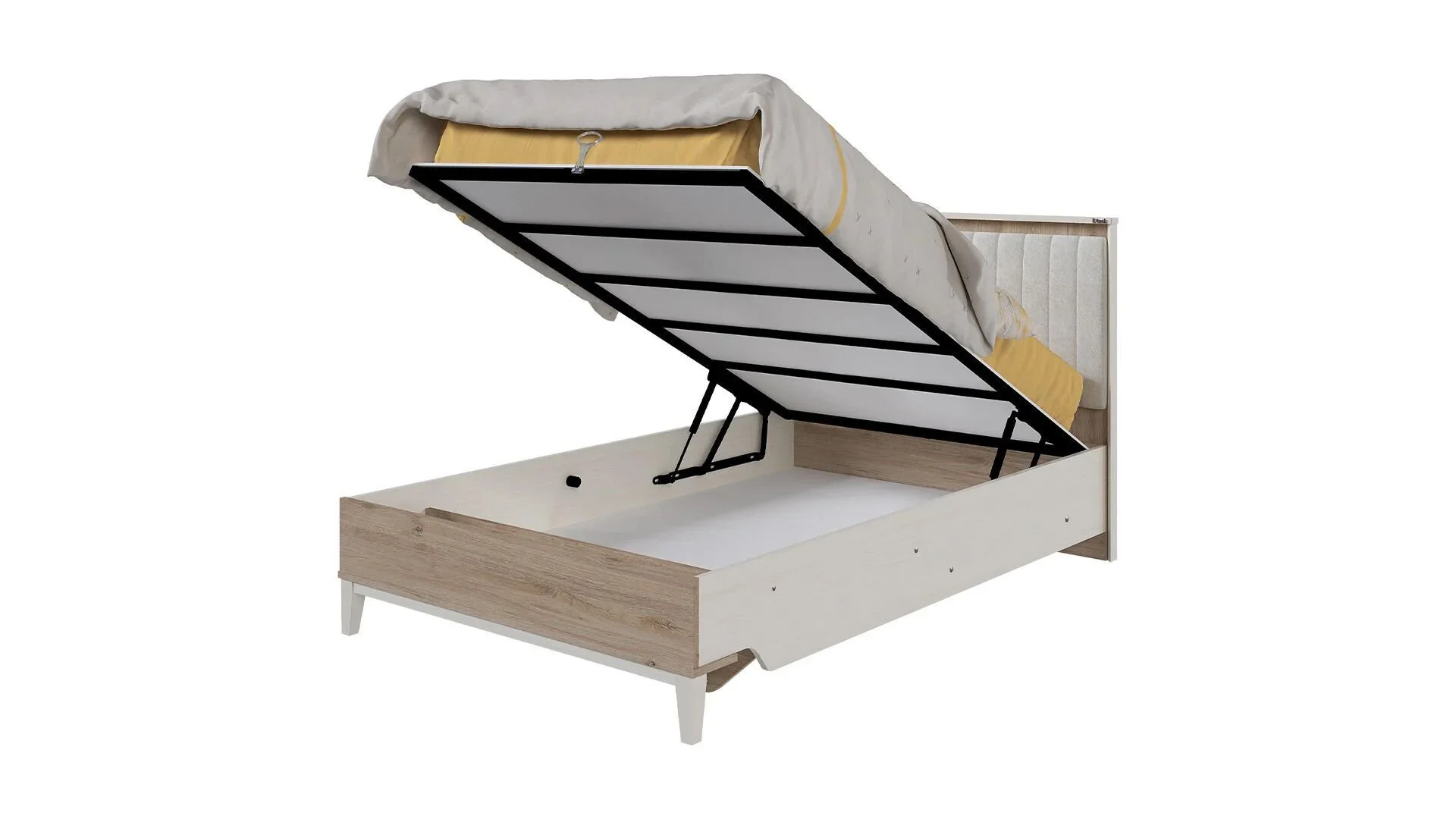 1 Κρεβάτι με Αποθηκευτικό χώρο Poli - Image 1