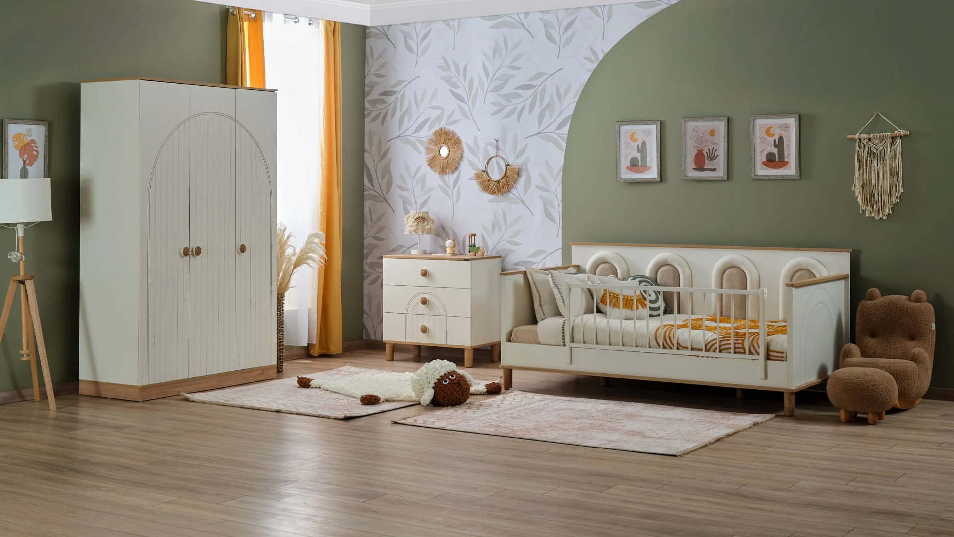 1 Τρίφυλλη ντουλάπα Bohemlife - Image 2