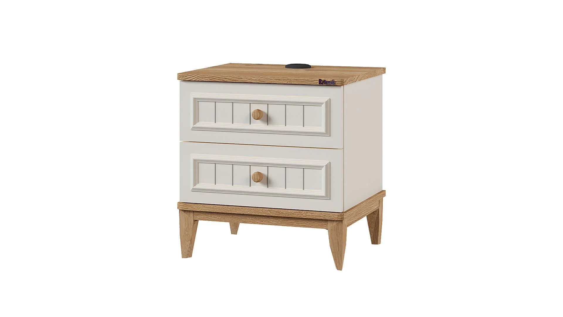 1 Κομοδίνο Mirage με υποδοχή Usb - Image 1