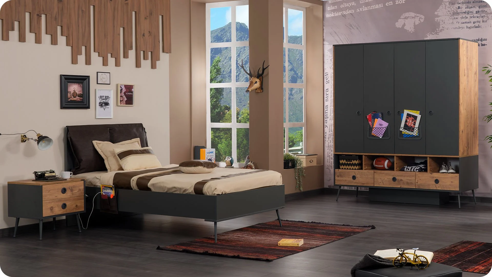 2 Τετράφυλλη ντουλάπα Nirvana - Image 2