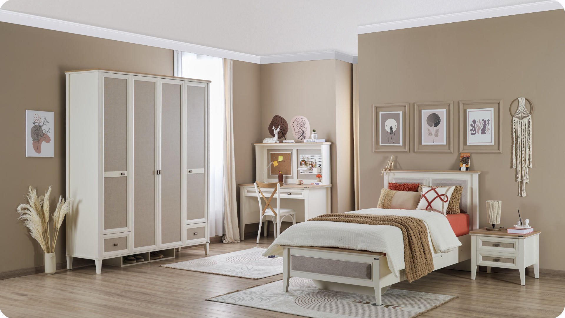 2 Τετράφυλλη ντουλάπα Orion - Image 2