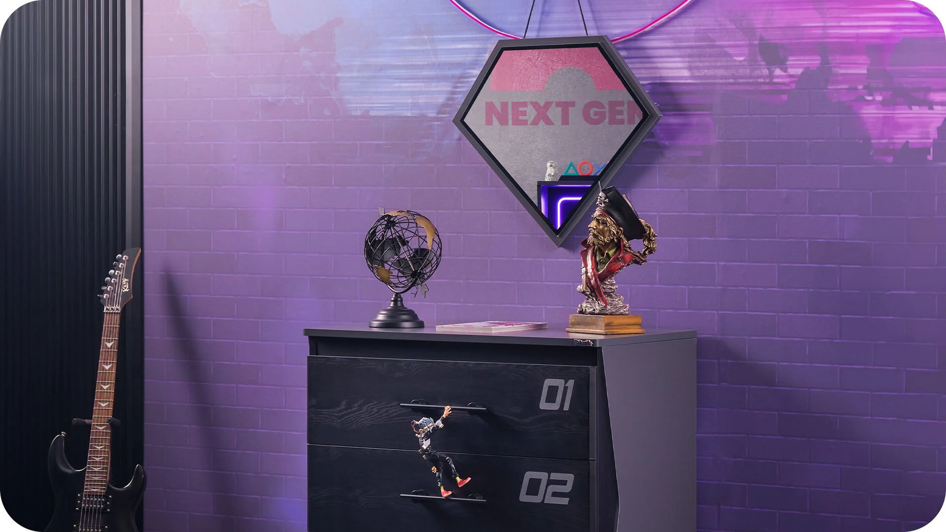 2 Καθρέφτης συρταριέρας Next Game - Image 2