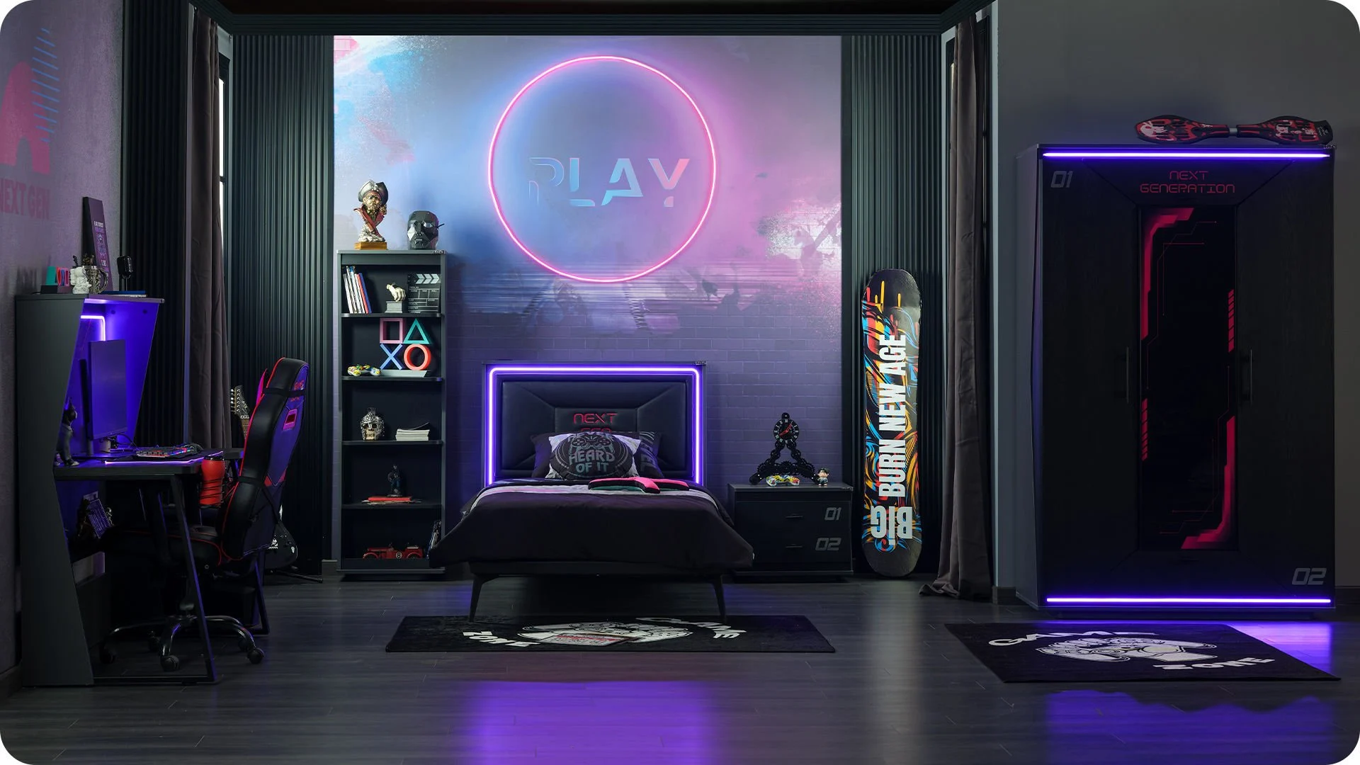 2 Κρεβάτι απλό Next Game - Image 4