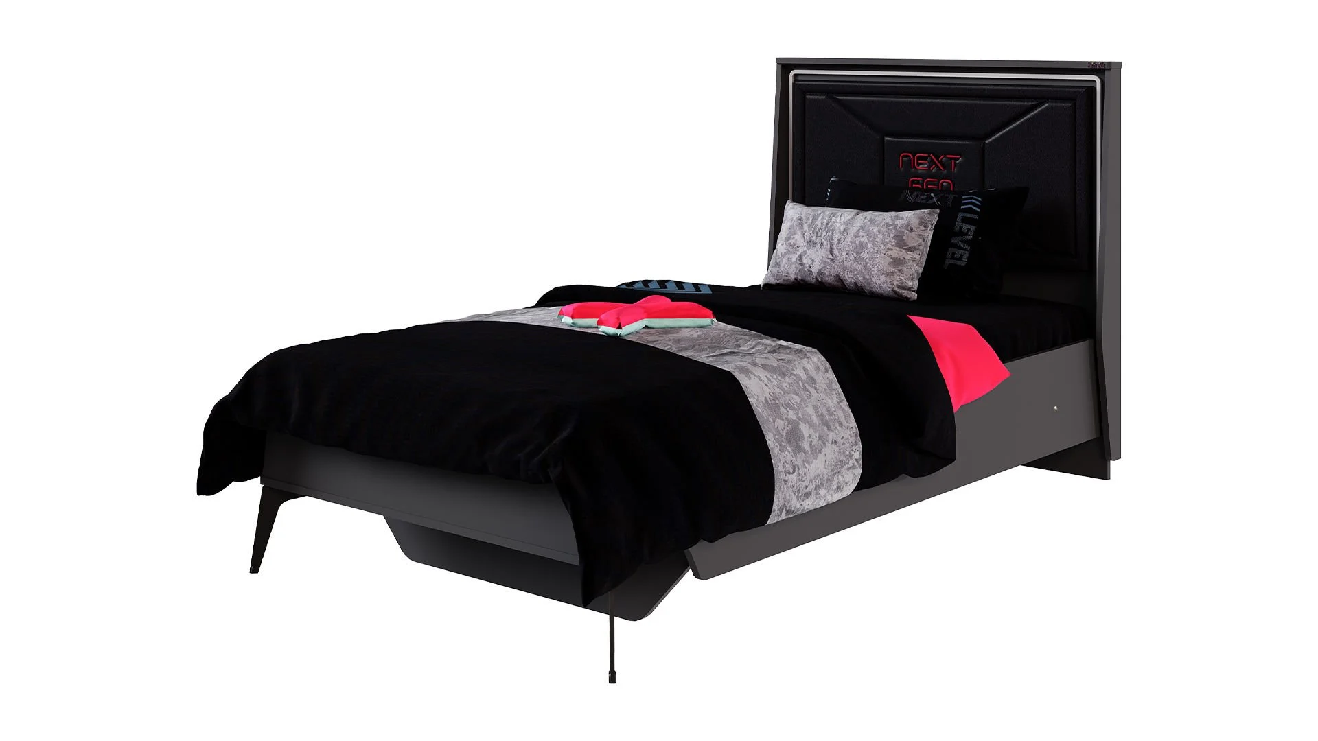 2 Κρεβάτι με Αποθηκευτικό χώρο Next Game - Image 2