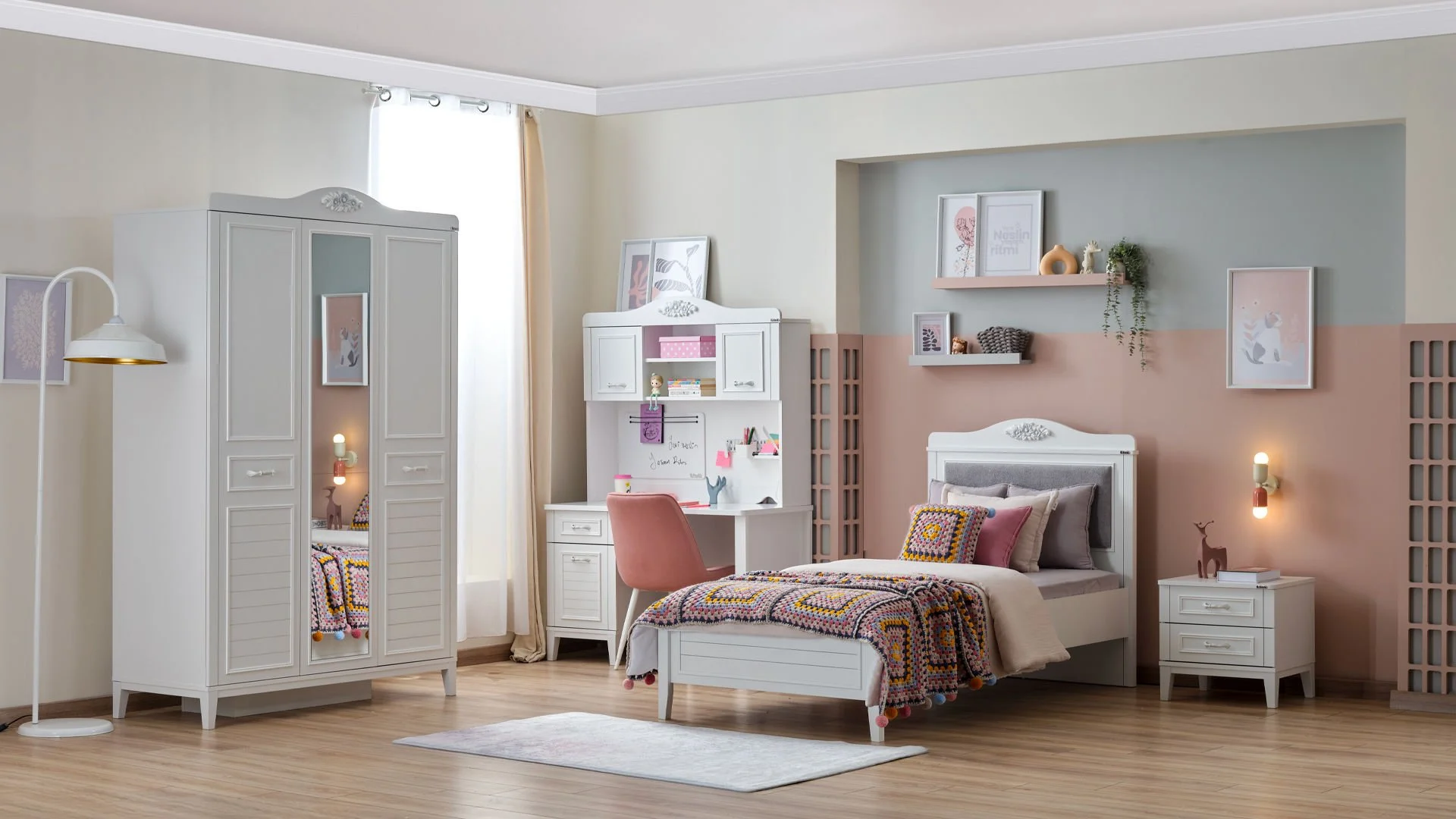 2 Τετράφυλλη ντουλάπα Marje - Image 5