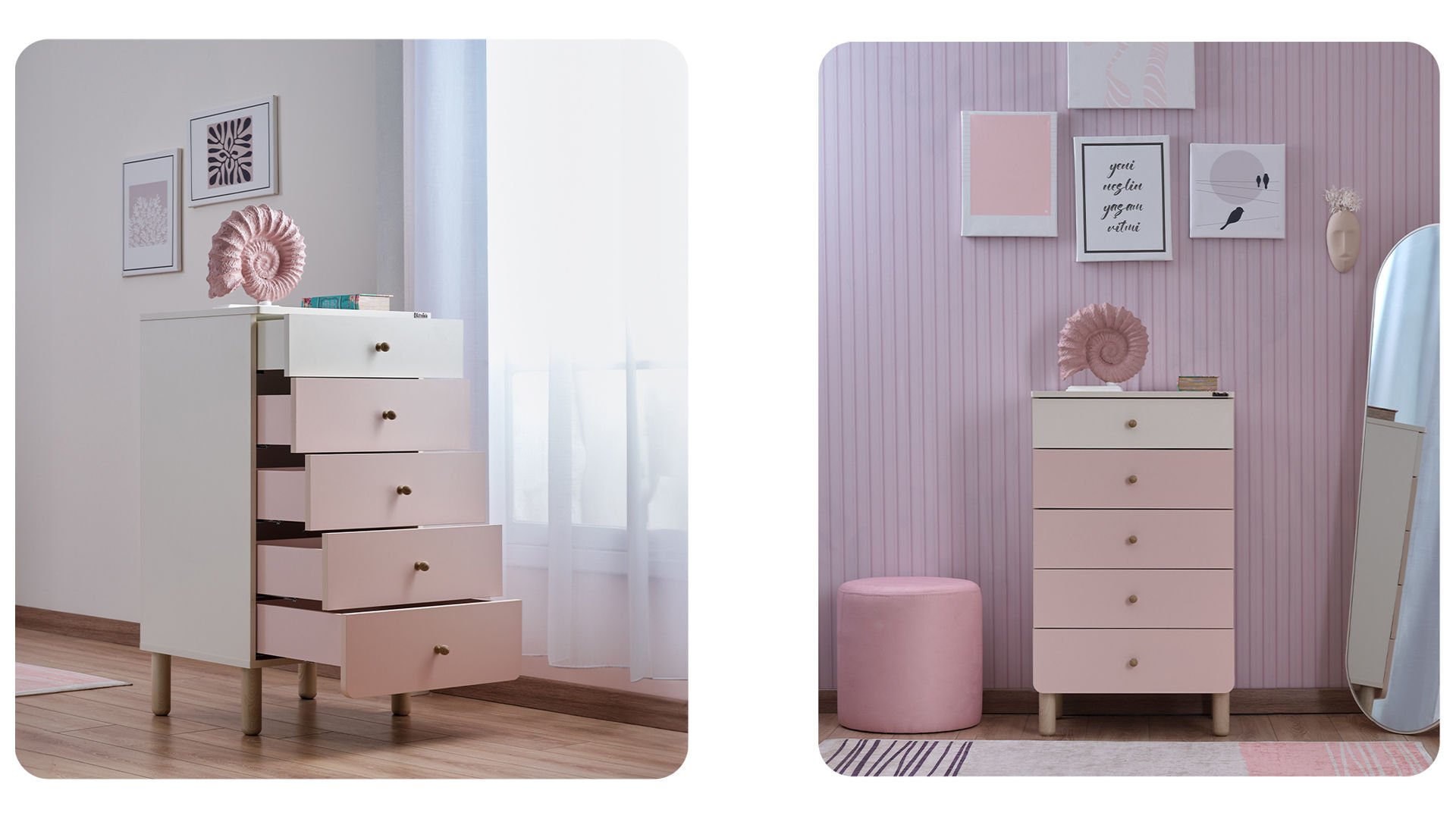 2 Συρταριέρα ψηλή Sofia - Image 2