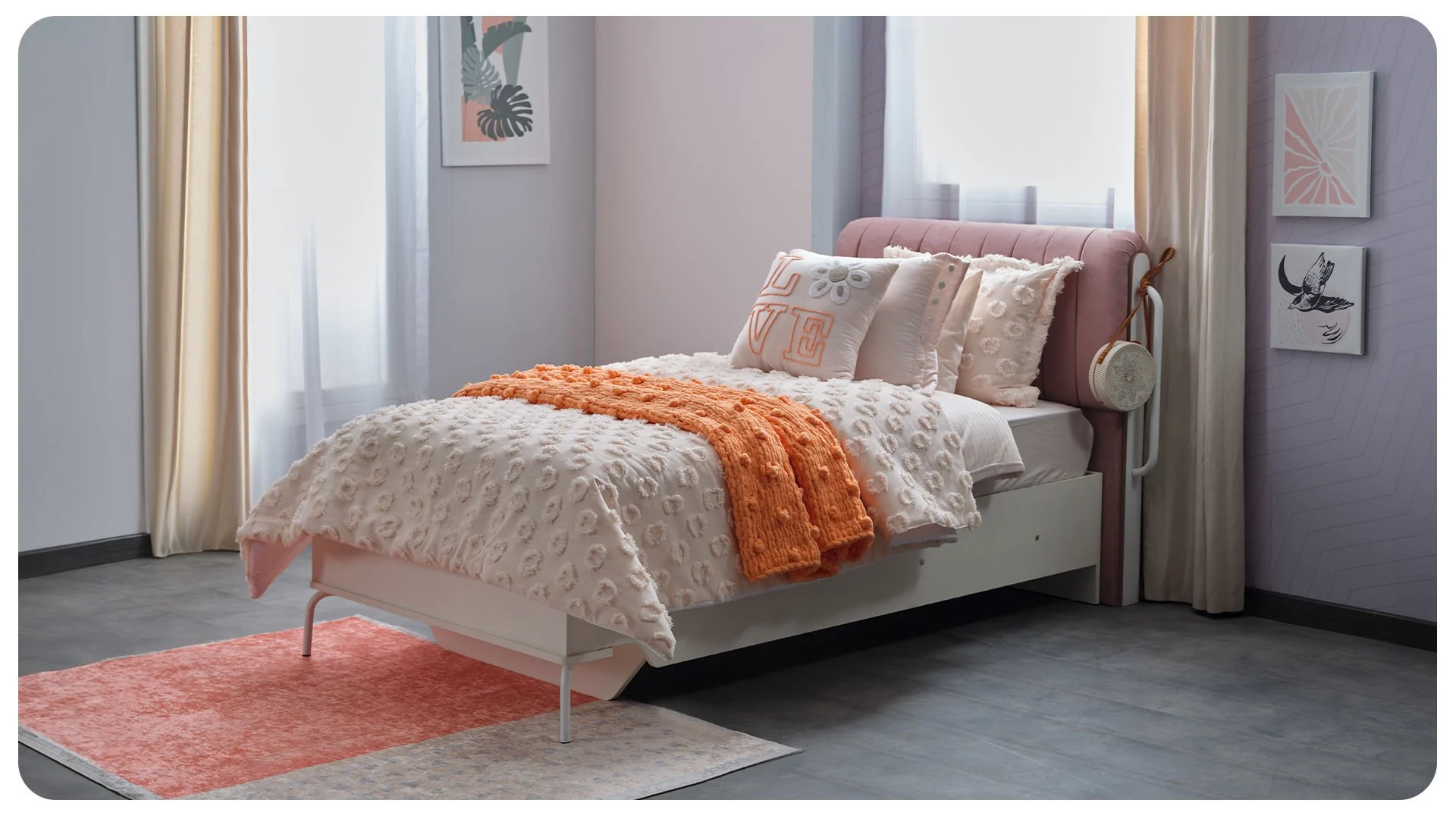 3 Κρεβάτι απλό Linda - Image 2