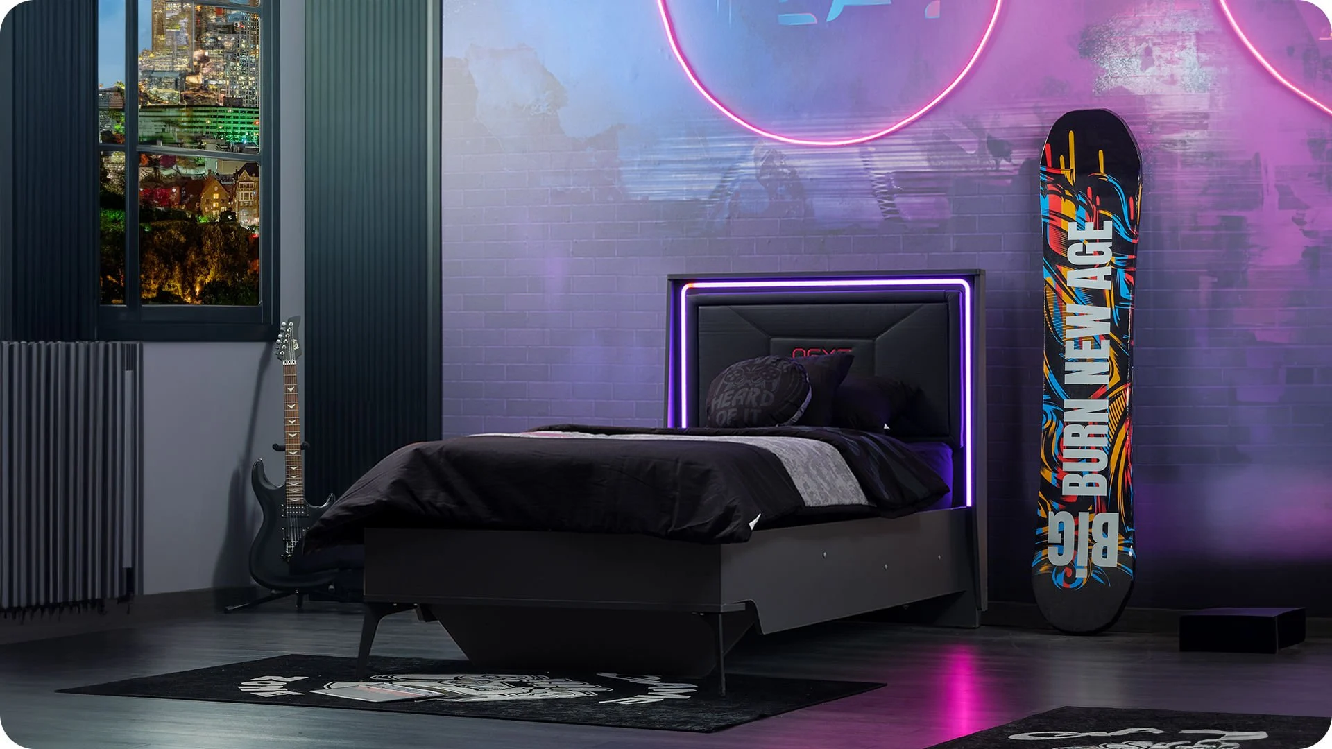 3 Κρεβάτι με Αποθηκευτικό χώρο Next Game - Image 3