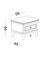 Κομοδίνο Magna - Image 3