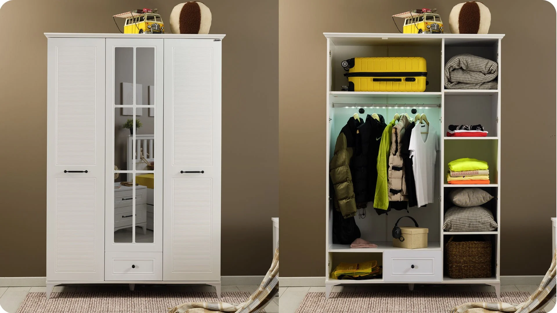 3-golf Τρλιφυλλη ντουλάπα Golf - Image 2