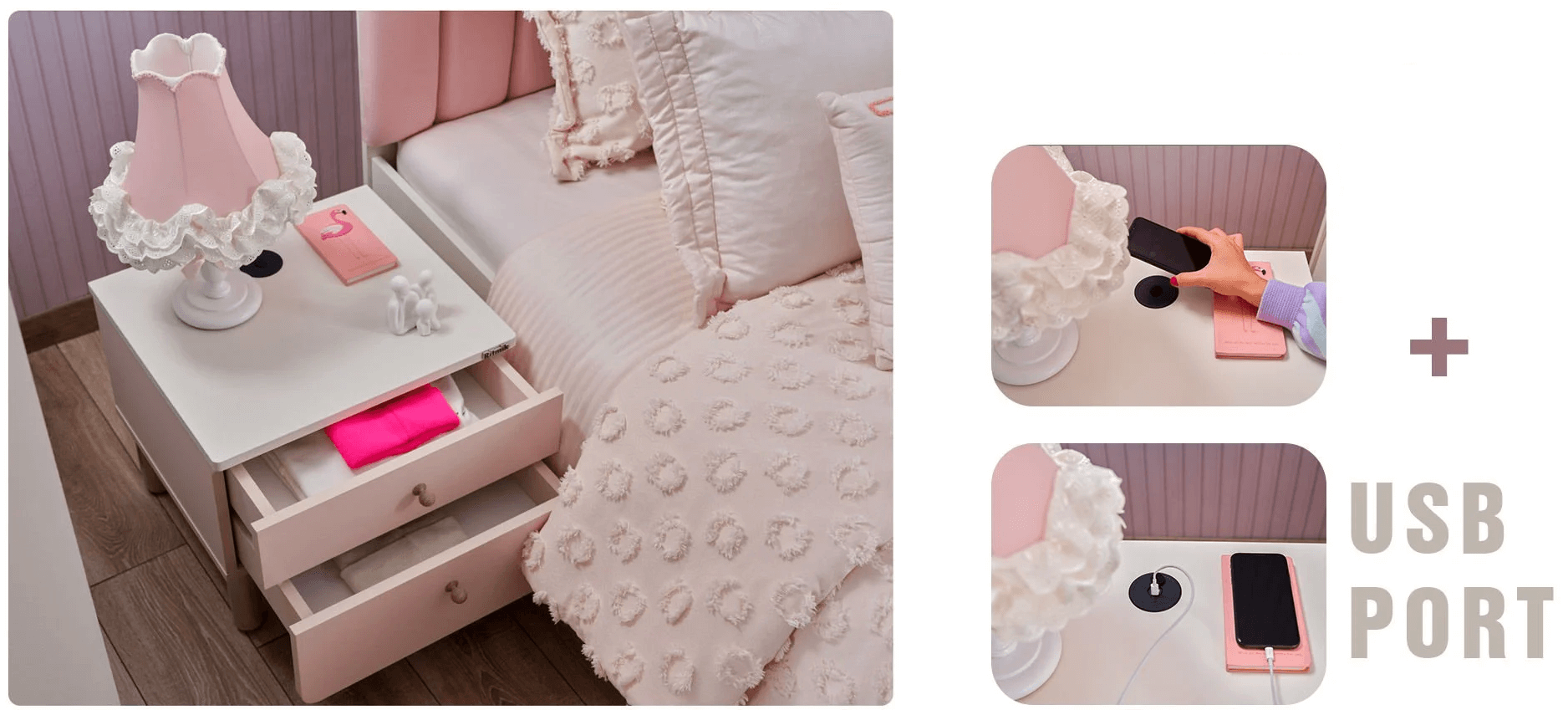 3 Κομοδίνο Sofia - Image 3