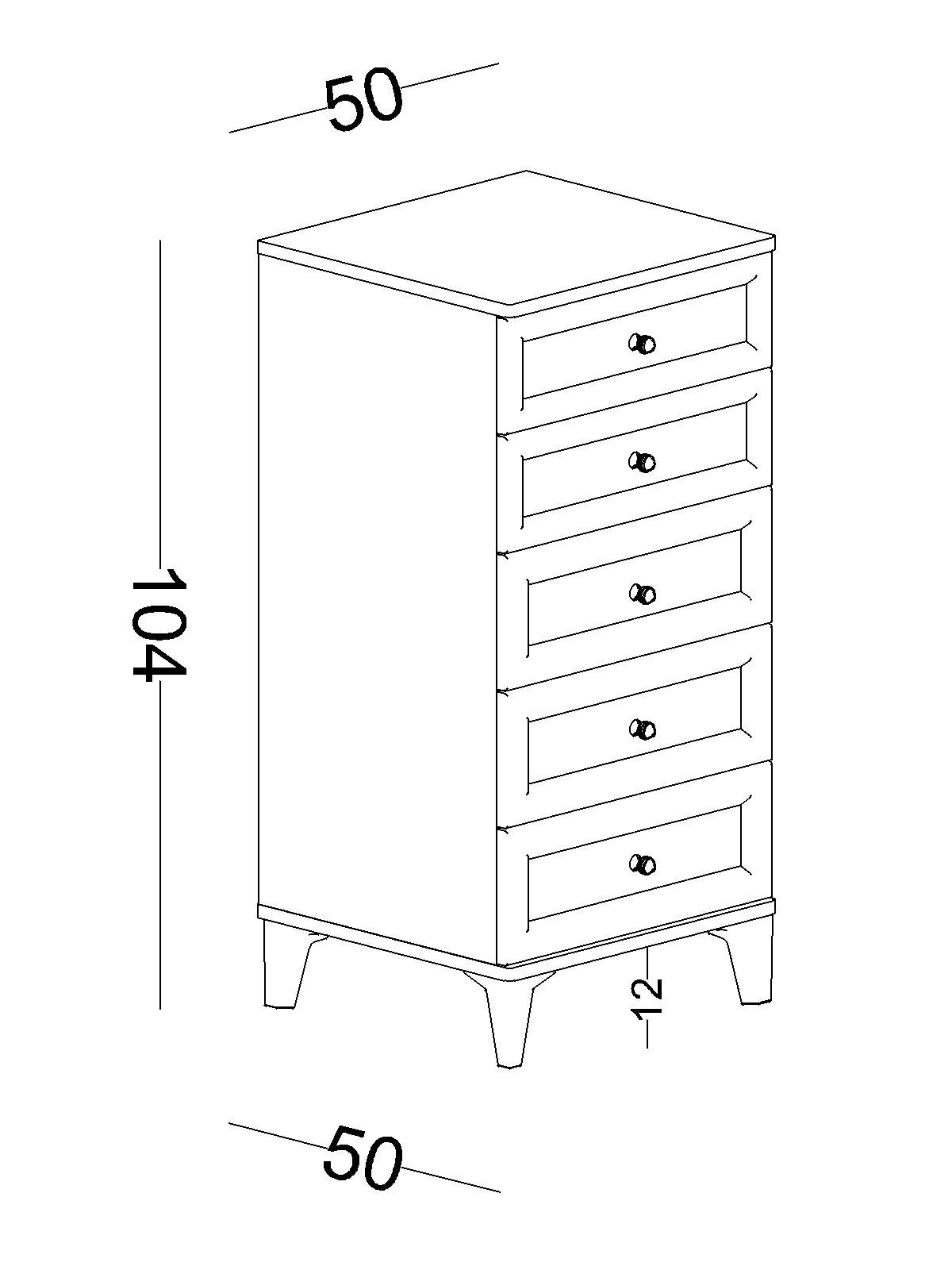 3golf Συρταριέρα ψηλή Golf - Image 3