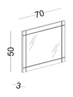 Καθρέφτης συρταριέρας Golf - Image 4