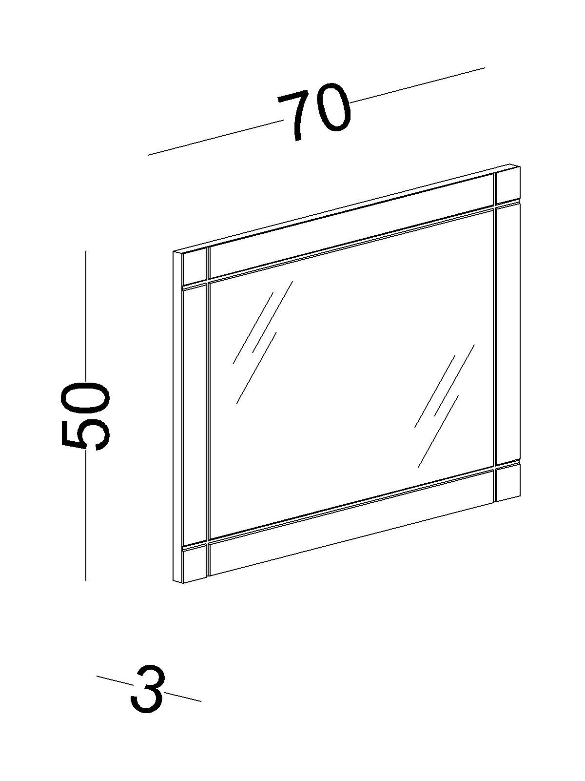 3golf Καθρέφτης συρταριέρας Golf - Image 4