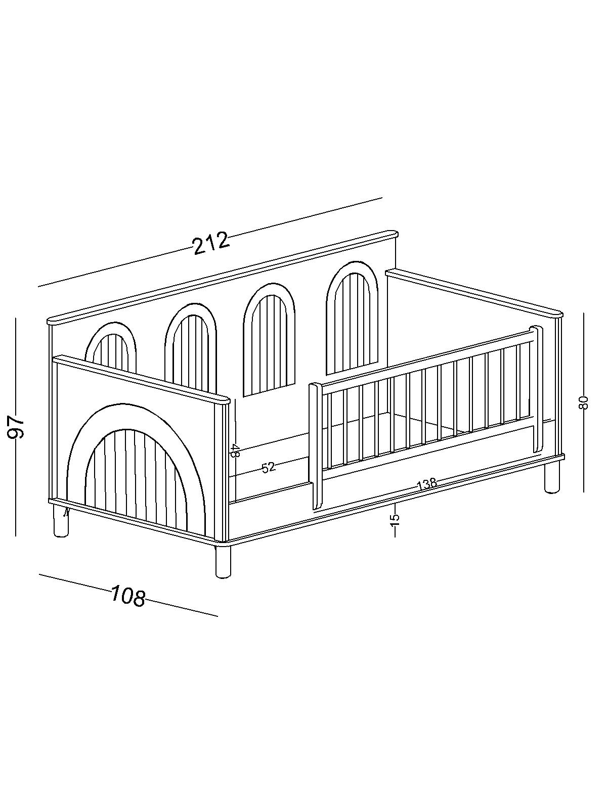 4 Κρεβάτι Monstessory Bohemlife - Image 4