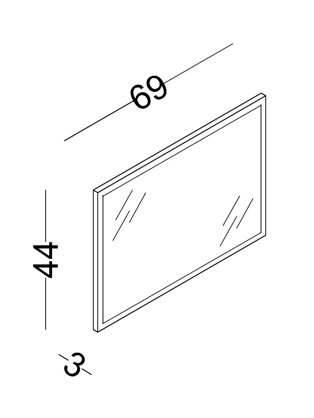 4 Καθρέφτης συρταριέρας Nirvana - Image 3