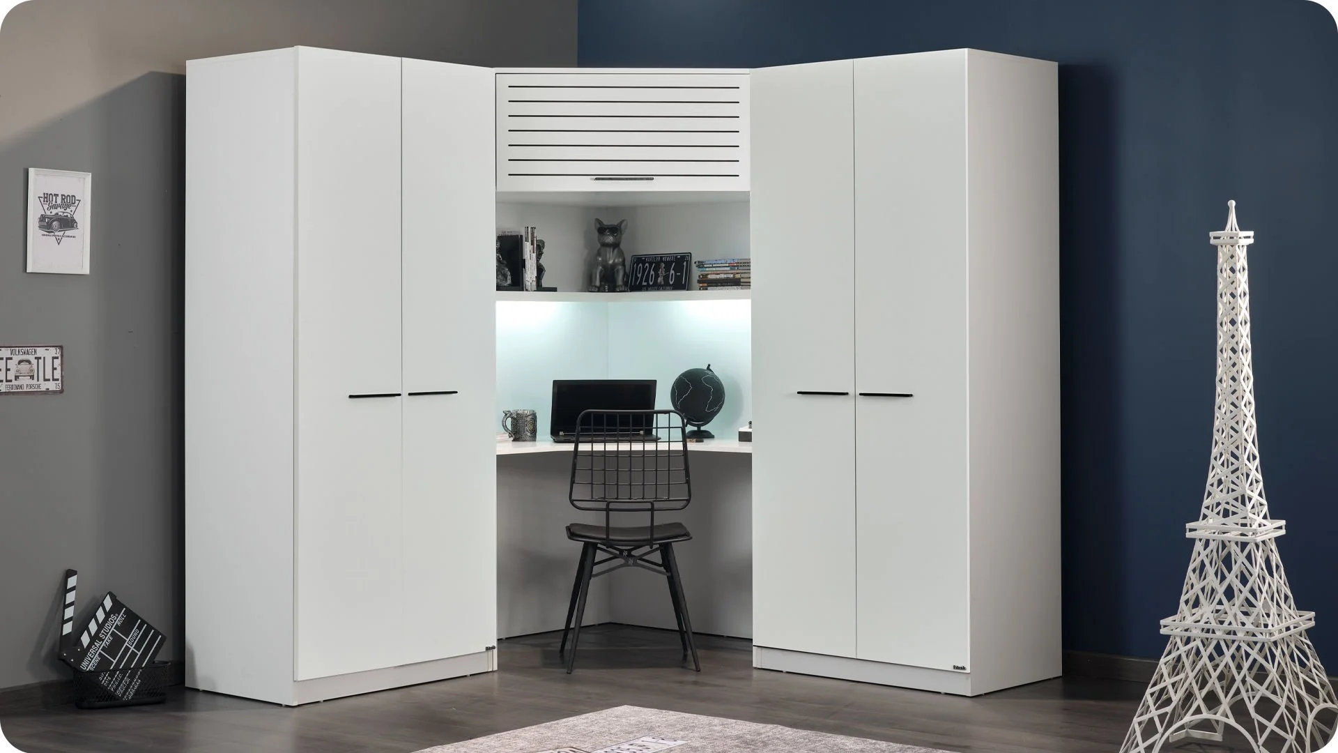 4twin Γωνιακό γραφείο με ντουλάπι Twin - Image 2