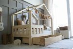 HouseBed Maxi Plus παιδικό κρεβάτι με συρτάρι ή δεύτερο κρεβάτι - Image 5
