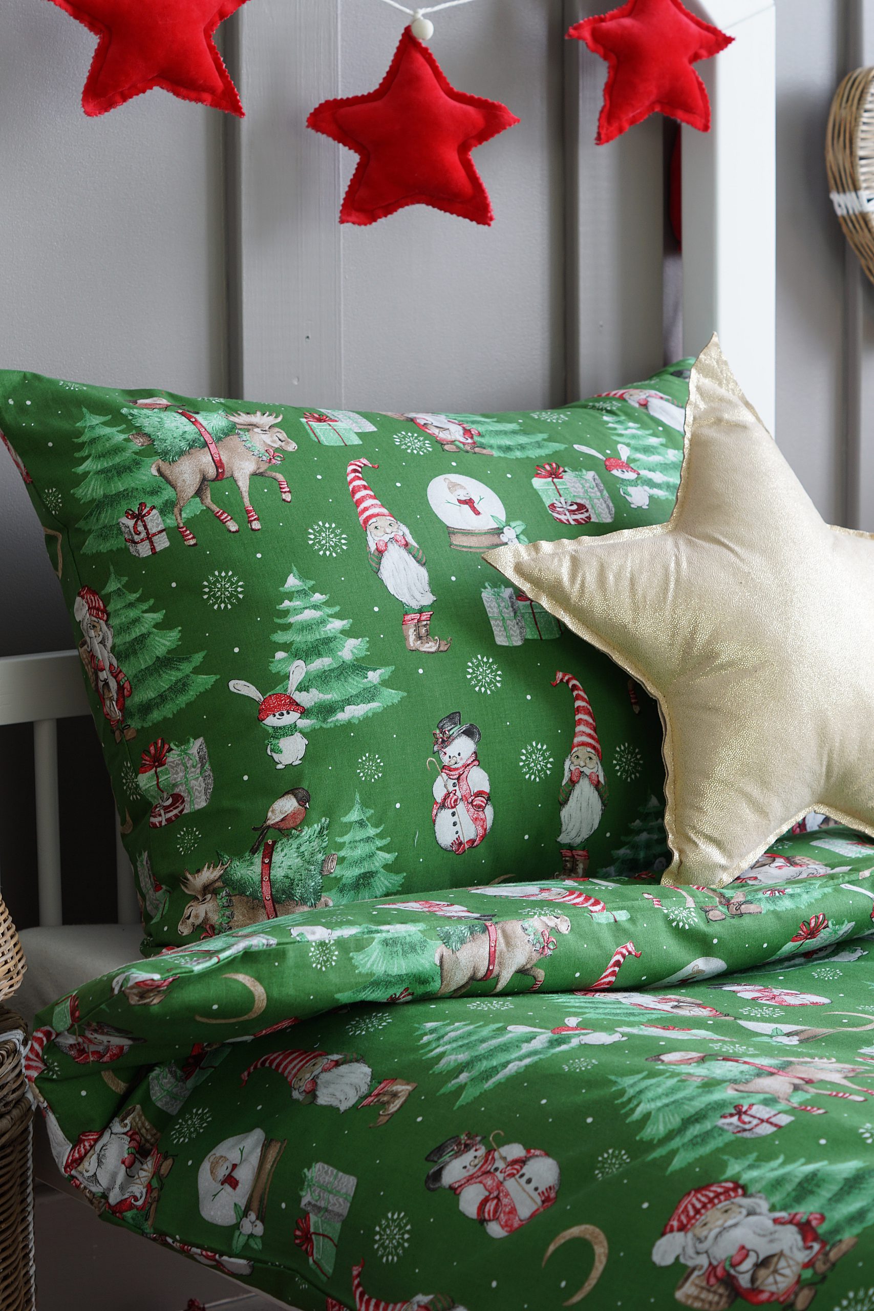 Santa Claus Σετ παπλωματοθήκη και μαξιλαροθήκη Santa Claus - Image 1