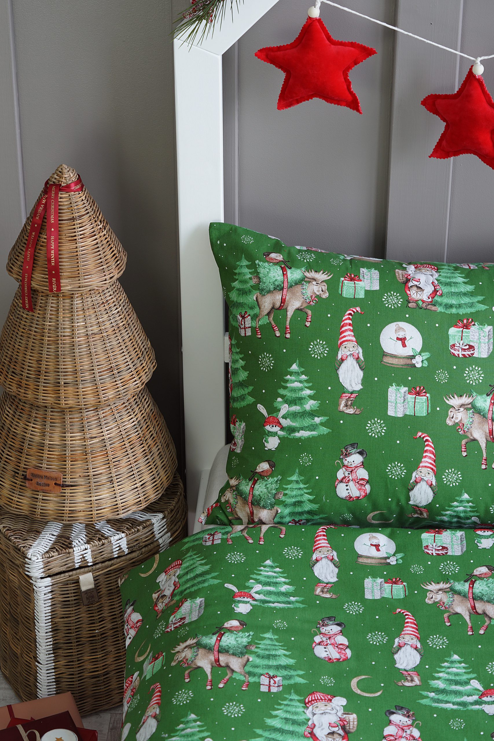 Santa claus 3 Σετ παπλωματοθήκη και μαξιλαροθήκη Santa Claus - Image 3