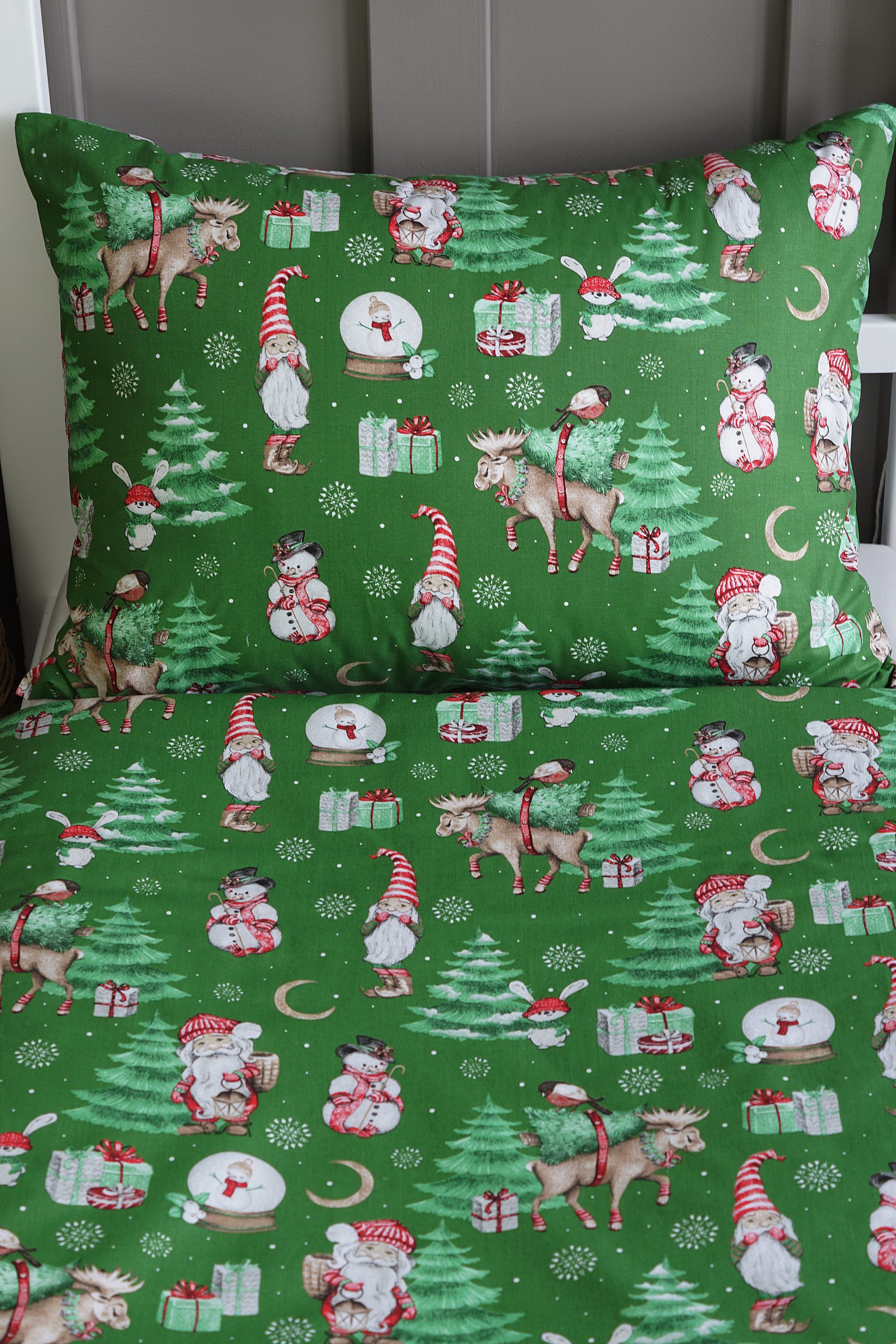 Santa claus 4 Σετ παπλωματοθήκη και μαξιλαροθήκη Santa Claus - Image 4