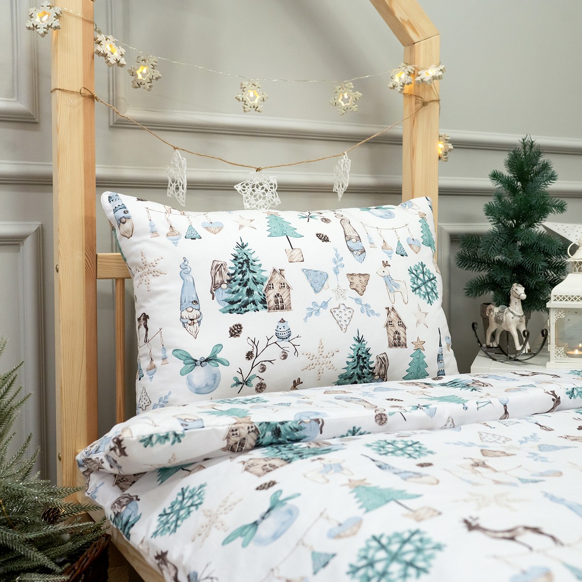 Winter 3 Σετ παπλωματοθήκη και μαξιλαροθήκη Winter - Image 2